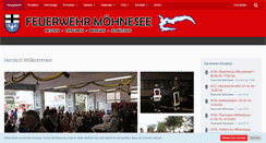 Desktop Screenshot of feuerwehr-moehnesee.de